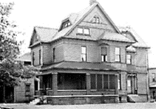 Home of Eugene and Kate Debs, in Terre Haute, Indiana courtesy Eugene V. Debs Foundation