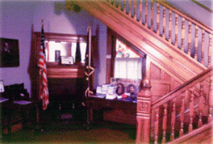 Foyer--home of Eugene and Kate Debs courtesy Eugene V. Debs Foundation